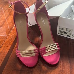 Pink Aldo shoes